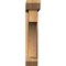 Ekena Millwork Westlake Slat Smooth Bracket w/ Offset Brace, Western Red Cedar, 5 1/2"W x 24"D x 28"H BKT0604X24X28WTL06SWR - alternate 3